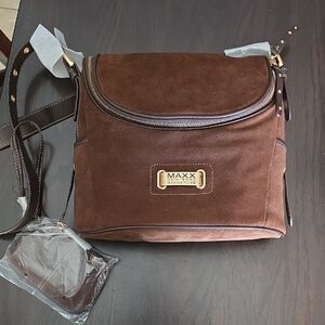 Signature Dark Brown Women's Messenger Bag